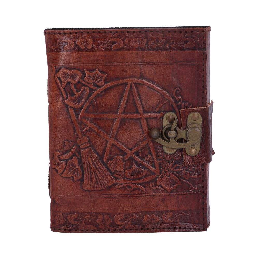 Nemesis Now - Pentagram Emboss Journal+Lock(SIW) Notizbuch - Rot